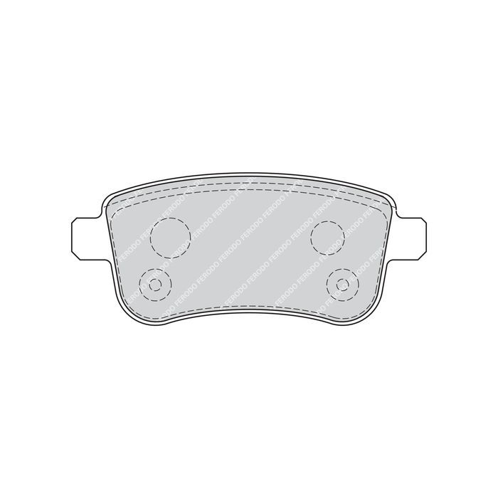 Тормозные колодки FERODO FDB4182 изображение 2