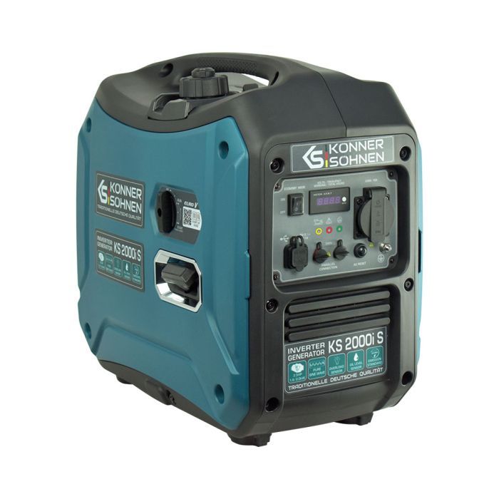 Генератор Konner&Sohnen інверторний KS 2000i S, 230В, 2.0kW, ручний запуск, 19кг (KS2000IS) зображення 3
