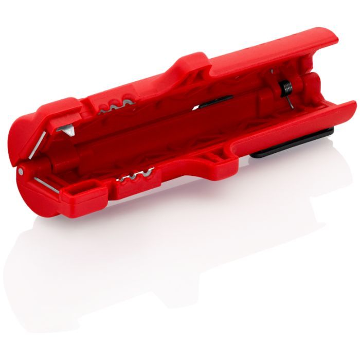 Съемник изоляции KNIPEX для плоского и круглого кабеля (16 64 125 SB) изображение 2