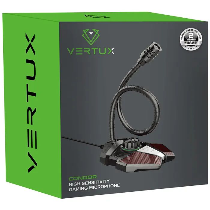 Мікрофон Vertux Condor USB Black (condor.black) зображення 2