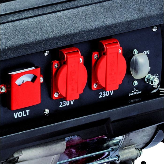 Генератор Einhell TC-PG 35/E5, 230V (1 фаза), 2.6/3.1kW, ручний старт, AVR, 41.2кг (4152551) зображення 6