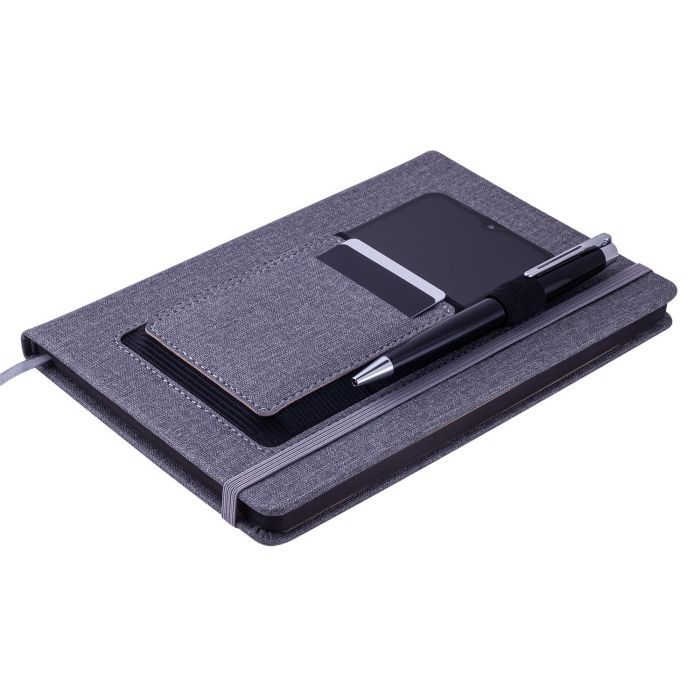 Книга записная Buromax COMFORT А5 96 листов точка, серый (BM.295309-09) изображение 3