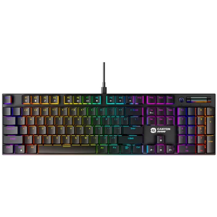 Клавиатура Canyon Cometstrike GK-55 RGB USB UA Black (CND-SKB55-US)