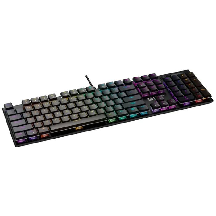 Клавиатура Canyon Cometstrike GK-55 RGB USB UA Black (CND-SKB55-US) изображение 3