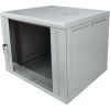Шкаф настенный Eserver 9U 19" 600х600х503 (Ш*Г*В), сктекло, серая (ES-Е960G) изображение 3