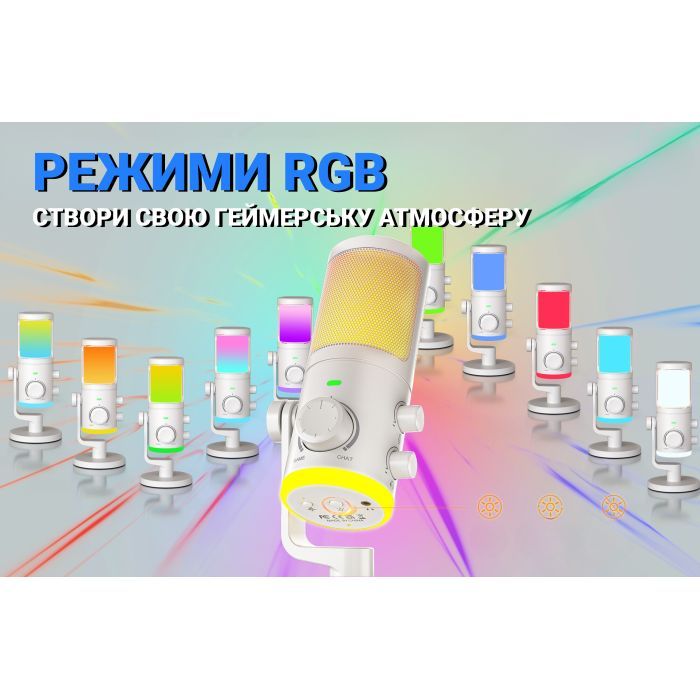 Мікрофон Fifine AM6W USB White (AM6W) зображення 8