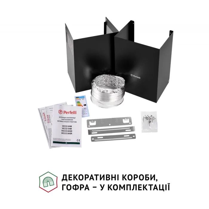 Витяжка кухонна Perfelli VICCO 6HM BIANCO зображення 10