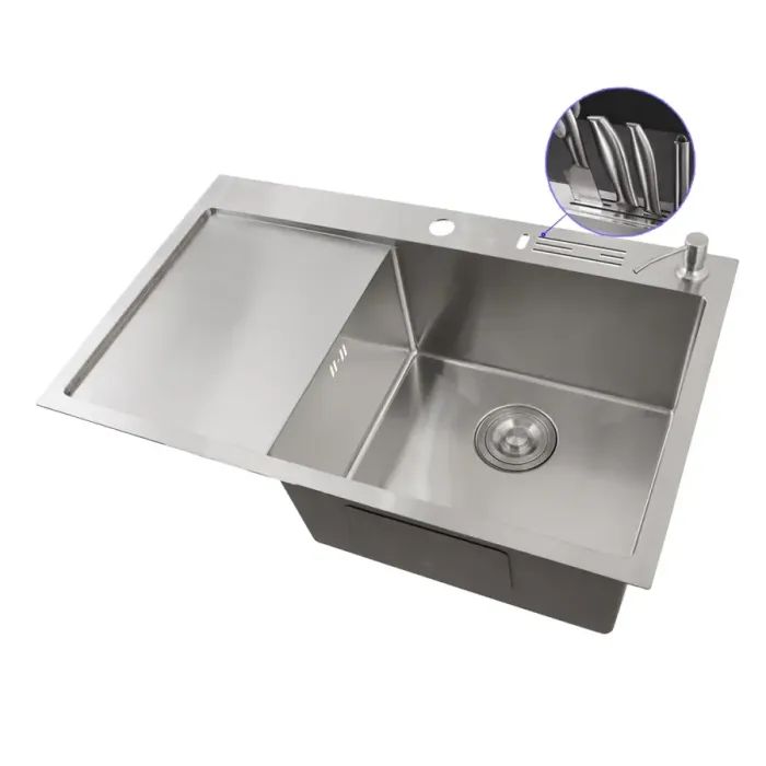 Мойка кухонная Nett NB-7848(L) (0406251) изображение 6