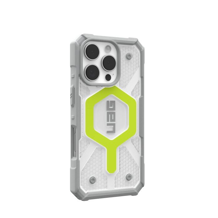 Чехол для мобильного телефона UAG iPhone 16 Pro Pathfinder Clear Magsafe Active Neon (114464118181) изображение 2