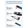 Кишеня зовнішня Dynamode M.2 SSD NVMe/SATA combo ч-з USB3.2 GEN2 Type-C (DM-CAD-SSD09) зображення 11
