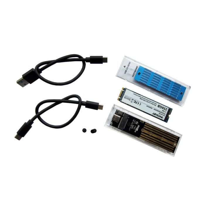 Кишеня зовнішня Dynamode M.2 SSD NVMe/SATA combo ч-з USB3.2 GEN2 Type-C (DM-CAD-SSD09) зображення 9