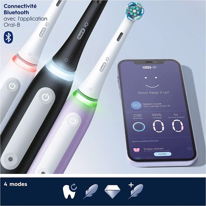 Электрическая зубная щетка Oral-B iOG4.1A6.1DK LAVENDER изображение 5