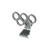 Конструктор Metal Time Колекцiйна модель Rings of Strength Олімпійські кільця (MT021Y) зображення 3