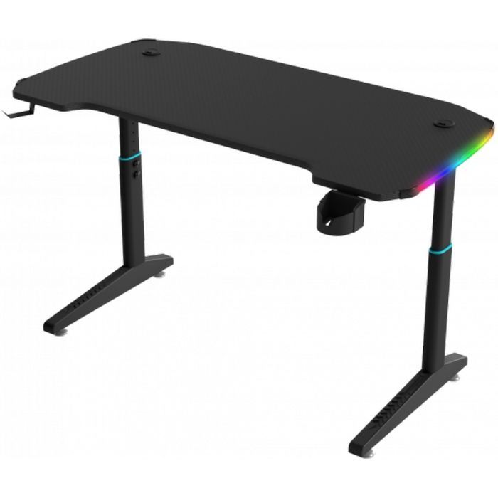 Компьютерный стол GT Racer T-1221 Black (T-1221 (120x60x71-79) Black) изображение 4