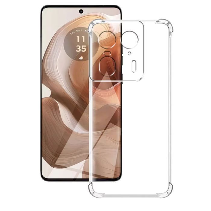 Чохол до мобільного телефона BeCover Anti-Shock Motorola Edge 50 Ultra Clear (712308) зображення 4