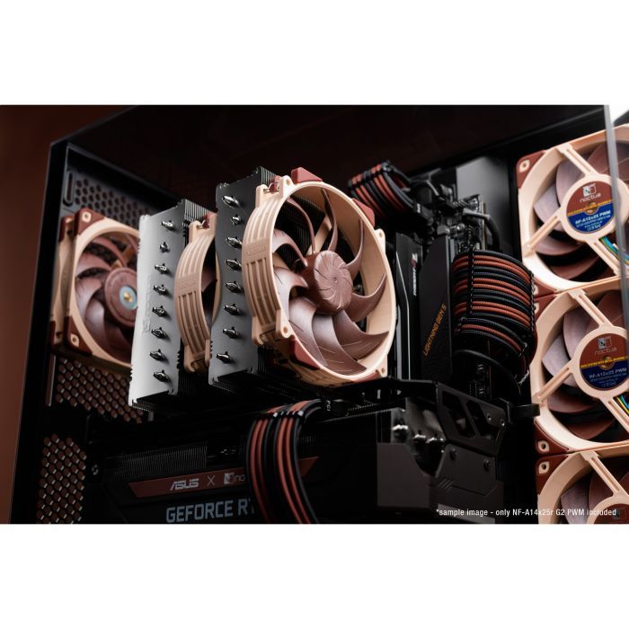 Кулер для корпуса Noctua NF-A14x25r G2 PWM изображение 6