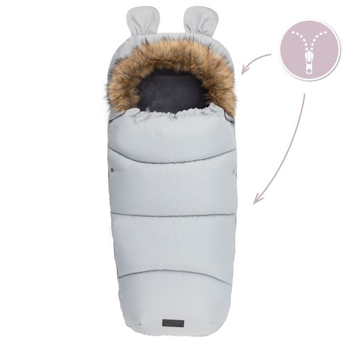 Зимний конверт MoMi Sleeping bag gray (AKCE00034) изображение 6