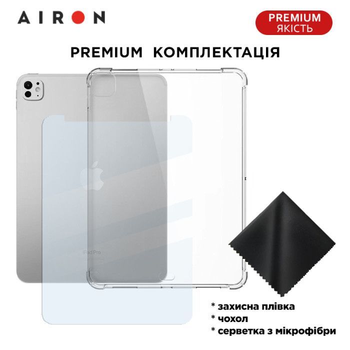 Чехол для планшета AirOn EVA Premium iPad Pro 13 / Air 13 2024 transparent (4822352781137) изображение 5