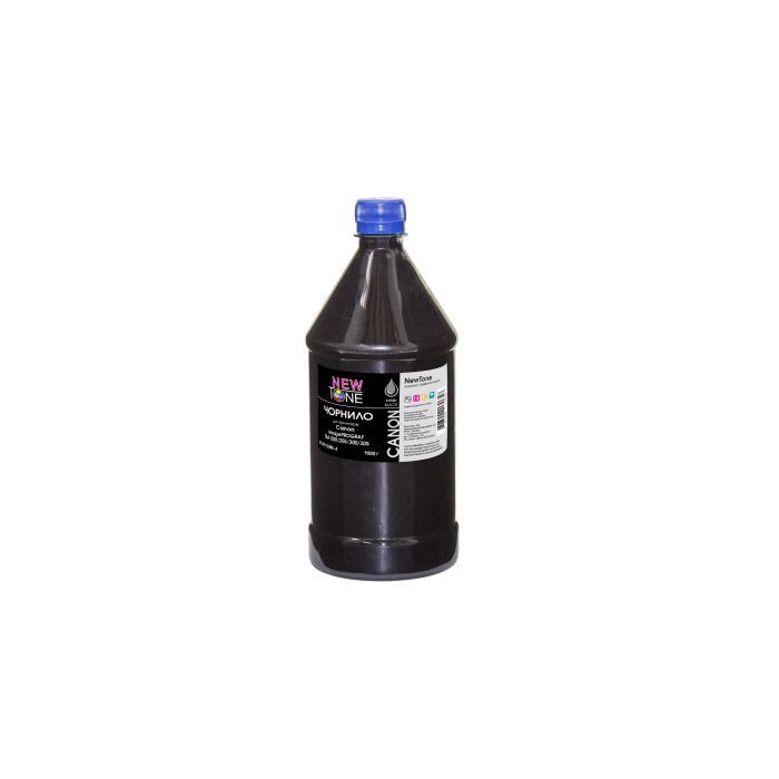 Чернила NewTone Canon iPF TM-200/305 1000г Black, pigm. (NT.PFI120Bk-4)