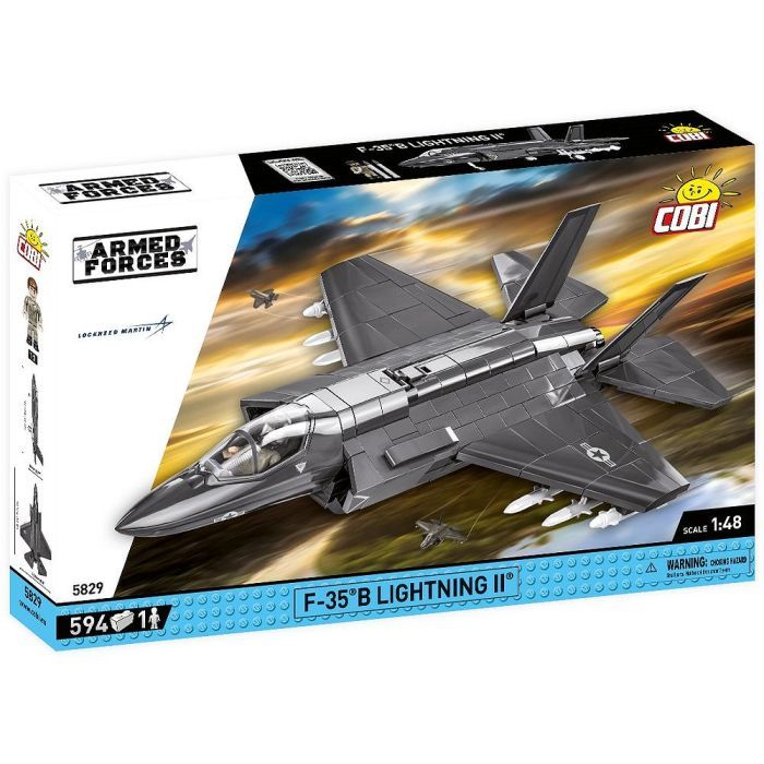 Конструктор Cobi Самолет F-35B Lightning II, 480 деталей (COBI-5829)