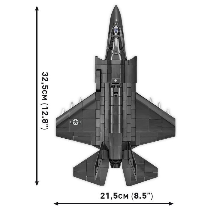 Конструктор Cobi Самолет F-35B Lightning II, 480 деталей (COBI-5829) изображение 6
