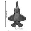 Конструктор Cobi Самолет F-35B Lightning II, 480 деталей (COBI-5829) изображение 6