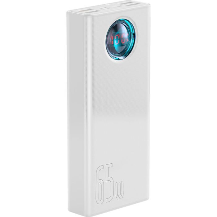 Батарея универсальная Baseus Amblight Digital Quick 30000mAh 65W, Black (PPLG00101) изображение 3