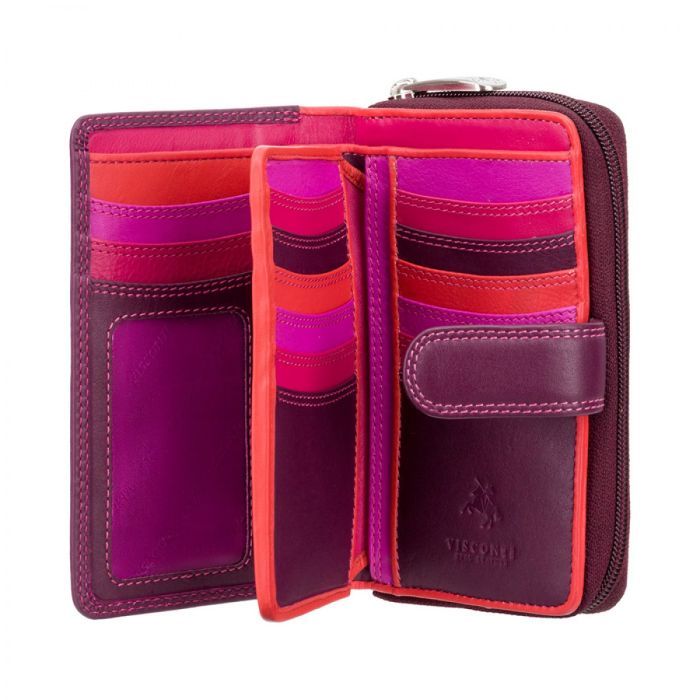 Гаманець Visconti R13 Carmelo з RFID Plum Multi (R13 PLUM M) зображення 2