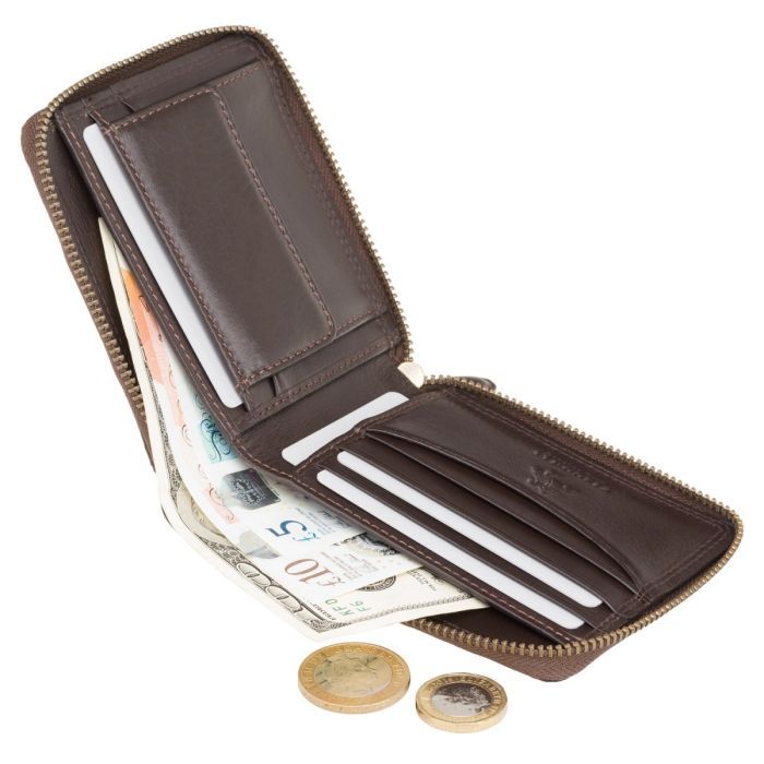 Гаманець Visconti HT14 Camden з RFID Chocolate (HT14 CHOC) зображення 5