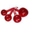 Аксессуар кухонный KitchenAid Набір мірних ложок Universal, 5 шт, червоний (KQG057OHERE)
