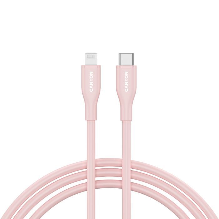 Дата кабель USB-C to Lightning 1.0m CLNM60 C-L 60W MFI Silicon Blue Canyon (CNS-CLNM60SC10DB)