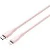 Дата кабель USB-C to Lightning 1.0m CLNM60 C-L 60W MFI Silicon Pink Canyon (CNS-CLNM60SC10PS) изображение 2