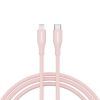 Дата кабель USB-C to Lightning 1.0m CLNM60 C-L 60W MFI Silicon Pink Canyon (CNS-CLNM60SC10PS)