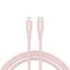 Дата кабель USB-C to Lightning 1.0m CLNM60 C-L 60W MFI Silicon Pink Canyon (CNS-CLNM60SC10PS)