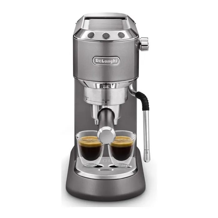 Рожковая кофеварка эспрессо DeLonghi EC 885 GY (Dedica Arte) изображение 2