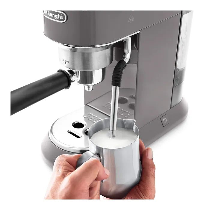 Рожковая кофеварка эспрессо DeLonghi EC 885 GY (Dedica Arte) изображение 5