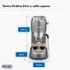 Рожковая кофеварка эспрессо DeLonghi EC 885 GY (Dedica Arte) изображение 7