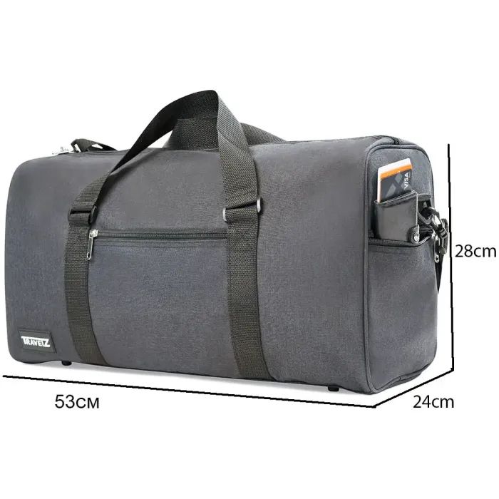 Сумка дорожная TravelZ Basics Black (604395) (931068) изображение 4
