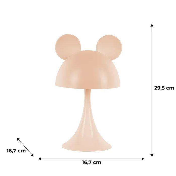 Ночник Kite Светильник LED с аккумулятором Simple Mouse, фиолетовый (K25-317-2-5) изображение 6