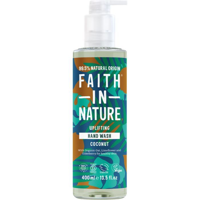 Жидкое мыло Faith in Nature Натуральное С кокосом 400 мл (708002400391)