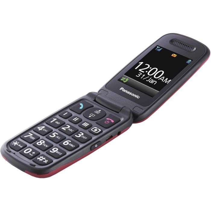 Мобильный телефон Panasonic KX-TU446 Red (KX-TU446EXR) изображение 7