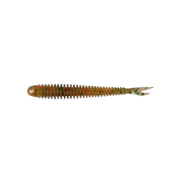 Силикон рыболовный Keitech Live Impact 2.5" (12 шт/уп) кea02 peach green flk. (1551.01.19)