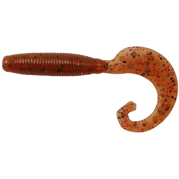 Силикон рыболовный Reins Fat G-Tail Grub 4" 007 Ebimiso SP (10 шт/уп.) (1552.05.46)