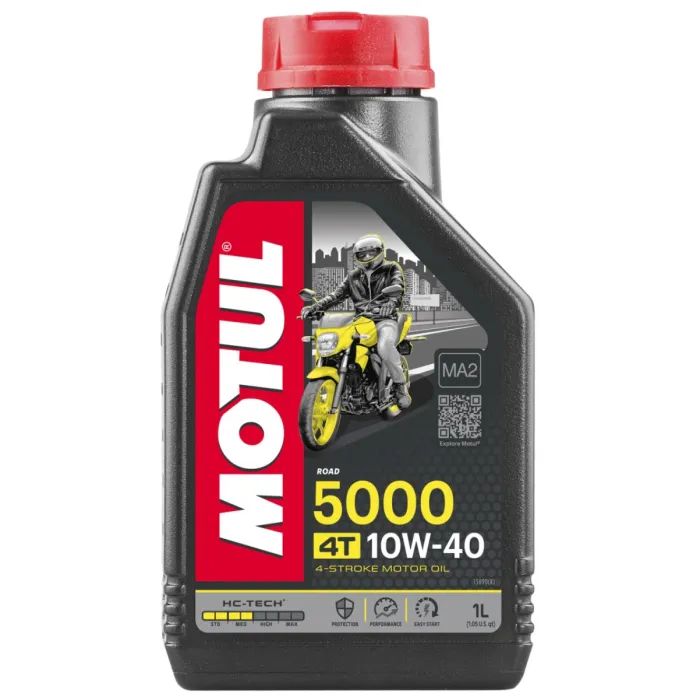 Моторна олива MOTUL 5000 4T SAE 10W-40 1л