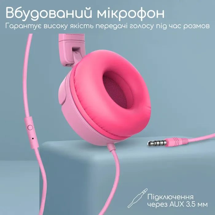 Наушники Promate Jewel Bubblegum (jewel.bubblegum) изображение 7