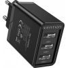 Зарядное устройство Vention 3xUSB A 12W Black (FEAB0-EU) изображение 2
