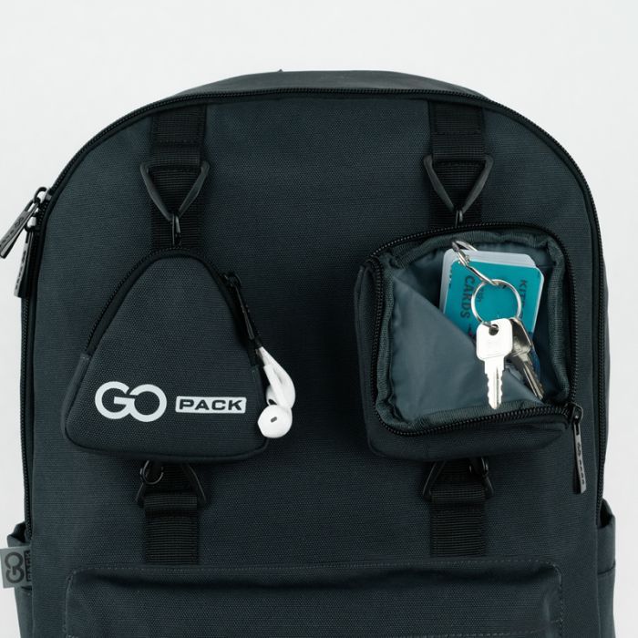 Рюкзак шкільний GoPack Education Teens 178 сіро-блакитний (GO25-178L-3) зображення 11