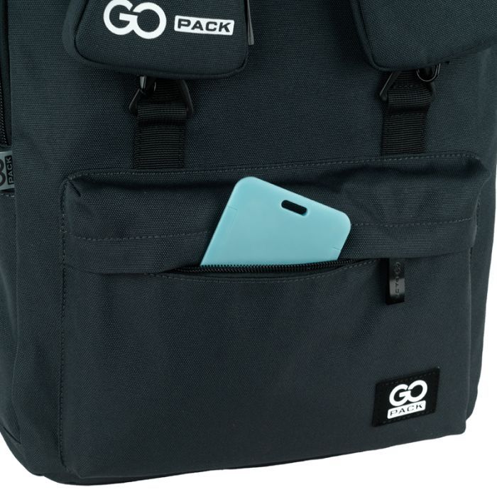 Рюкзак шкільний GoPack Education Teens 178 сіро-блакитний (GO25-178L-3) зображення 12