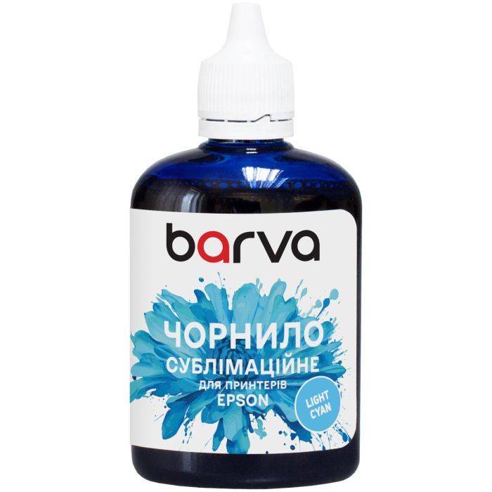 Чернила Barva Epson sublimation 100 мл, Light Cyan (SUB-916)