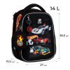 Шкільний набір Kite 555 Hot Wheels (рюкзак + пенал + сумка для взуття) (SET_HW25-555S) зображення 3